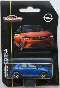 Majorette Opel Corsa F blu/nero nuovo/confezione originale PSA piccola auto car blue/black - Foto 1 di 4