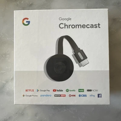 NWT Chromecast 2nd Generation SEALED 1080p Portable Media Streamer (NC2-6A5) - Image 1 of 4
