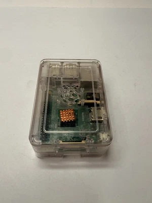Raspberry Pi 3 + Clear Case - Image 1 of 4