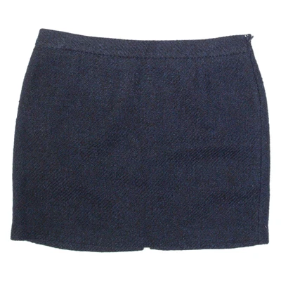 GAP Womens Mini Skirt Blue Short Wool M - Image 1 of 4