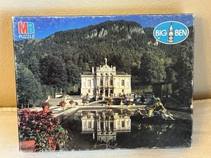 Big Ben Puzzle Linderhof Castle Bavaria Germany 1983 4962-4 Milton Bradley - Picture 1 of 8