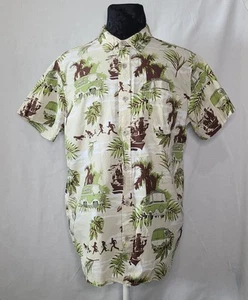 Box Lunch Scooby-Doo Men's Shirt medium Mystery Machine Tropical Pocket - Picture 1 of 7
