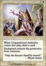 Japanese Unquestioned Authority ~ Lightly Played Judgment Foreign MTG Magic Ulti