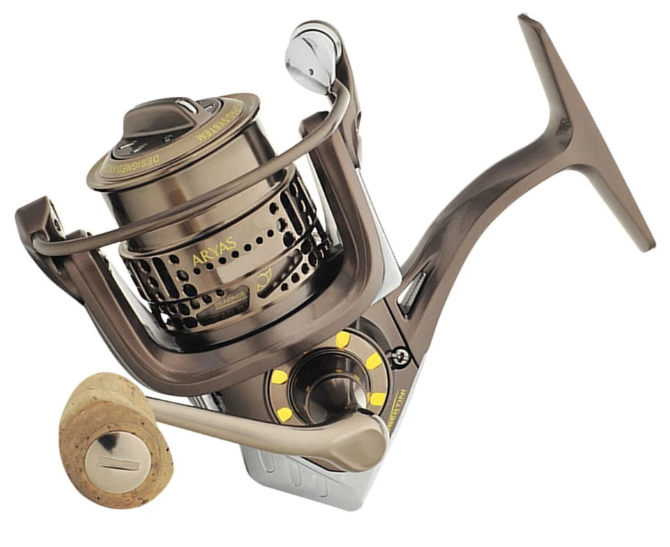 Tubertini Aryas 2000 - Angelrolle, Forellenrolle, Stationärrolle für Forellen