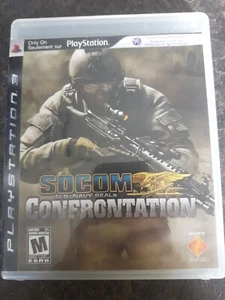 SOCOM US Navy Seals Confrontation 2008 Play Station 3 PS3 Game COMPLETE - Picture 1 of 2