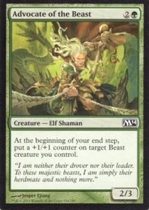 2X ADVOCATE OF THE BEAST 164/249 CORE SET 2014 M14 MTG MAGIC NM X2 - Picture 1 of 1