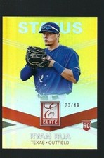 Ryan Rua 2015 Panini Elite Status Gold #20 Rookie #D 23/49 RC