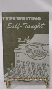 "TypeWriting Self- Taught" Little Blue Book No. 1009 - Imagen 1 de 3