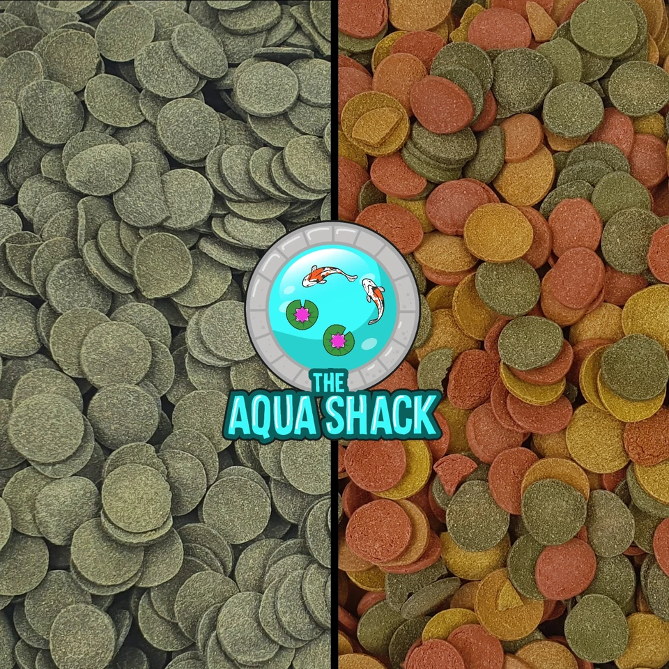 Spirulina & Algen Wafer Mix Fischfutter sinkend Pleco Bottom Feeder Welse Garnelen - Bild 1 von 1