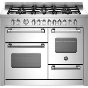 Bertazzoni MAS116L3EXC Master Series 110cm Dual Fuel Range Cooker 6 Burners - Picture 1 of 2