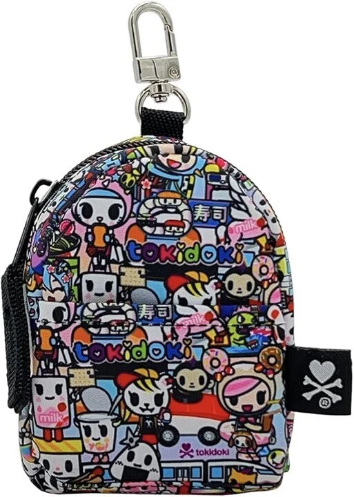 Tokidoki Kawaii Micro Mochila Llavero, Negro, Pequeño Foto 1 de 1