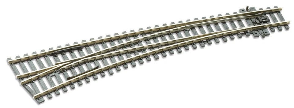 Peco SL-E87 Left curved polarized switch, code 100 - 2.5 mm Scale H0 - Image 1 of 1