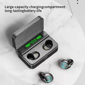 Bluetooth Wireless Headphones TWS Earphones Mini In-Ear Pods For iPhone Android - Picture 1 of 9