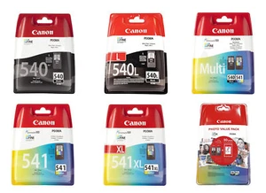 Canon PG540 / XL Black CL541 / XL Colour Ink Cartridges For PIXMA MX515 Printer - Picture 1 of 32