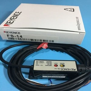 1PC NEW KEYENCE Fiber Optic Sensor FS-14 Fast Shipping - Picture 1 of 5