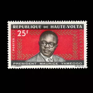 Burkina Faso, Scott 145, President Yameogo, 1965, MH, 107639 - Picture 1 of 2
