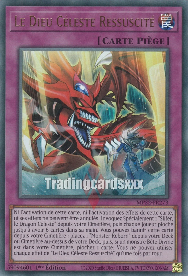 Yu-Gi-Oh! Le Dieu Céleste Ressuscité: UR MP22-FR273 - Photo 1/1