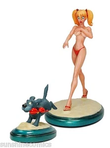 CS Moore Mandy and Skoots Signed Statue 20/500 Clayburn Moore Dean Yeagle NEW - Picture 1 of 12