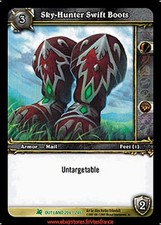 Wow tcg-sky-hunter swift boots/outland eng