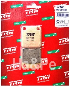 Kreidler Enduro Supermoto 125 - TRW-Lucas Bremsbeläge brake pads MCB510SI - Foto 1 di 1