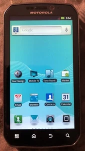Motorola Black Electrify MB85 (T-Mobile) Fast Shipping Very Good Used Vintage - Picture 1 of 2