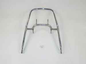 1981 MOTO GUZZI V35 SEAT SADDLE PASSENGER GRAB HANDLE CHROME RACK VINTAGE ITALY - Foto 1 di 6