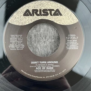 ACE OF BASE Don't Turn Around / All That She Wants 45 Arista 12705-7 UNPLAYED - Bild 1 von 4