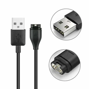 Garmin Fenix 7 Charger Replacement Charging Charge Cable Cord USB (Black) - Picture 1 of 2