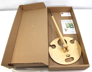 New Faircraft Folding Collapsible Outdoor Wine Table Made USA Portable Picnic NY - Picture 1 of 19