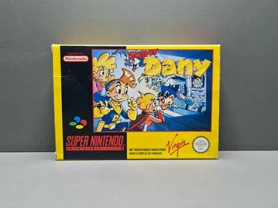 SUPER DANY - SUPER NINTENDO - SNES - PAL FAH - OVP - CIB - BOXED - VIRGIN GAME - Bild 1 von 4