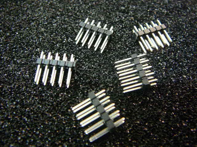 METHODE 9100-2-205-01 Two Part Board Connector 10-Contact Male Straight Qty.10 - Image 1 of 1