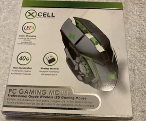 Xcell PC Wireless Color Changing Gaming Mouse- New! - Picture 1 of 7