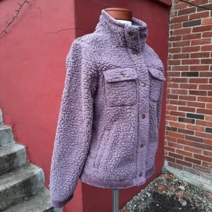 Murmeltier Sonora Shirt Jacke Dream State Sherpa Snap Down Shacket Sweatshirt - Bild 1 von 12