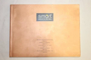 001389 SMART ForTwo 450 MANUALE D'USO RADIO CASSETTA 0009020V002 - Foto 1 di 1