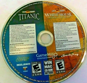 Hidden Mysteries: Titanic + WHITE HOUSE (PC, 2009) DISC ONLY - Picture 1 of 1