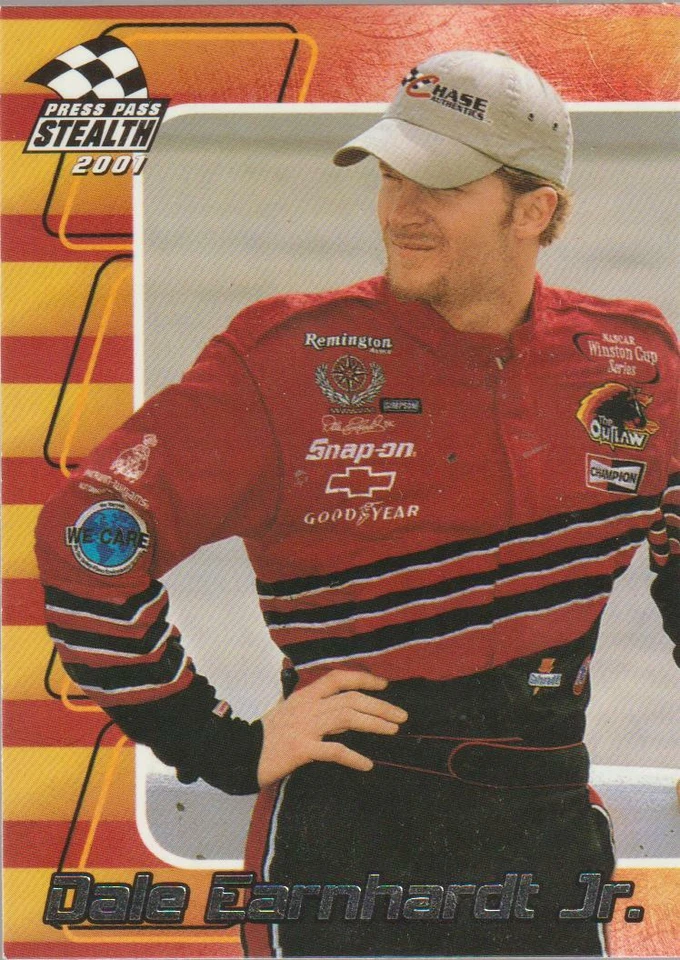 2001 Press Pass Stealth #13 Dale Earnhardt Jr. card, NASCAR legend - Image 1 of 1