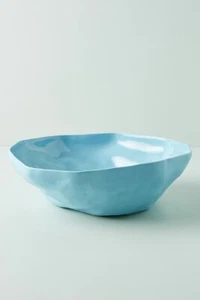 Nuevo en caja tazón cerúleo Oxford Anthropologie 24 oz 2,5"" H X 7,5"" de diámetro - Imagen 1 de 2