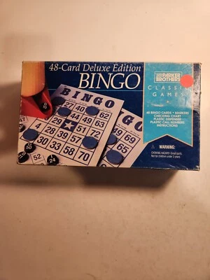 Vintage -48 cartas - Bingo Edición Deluxe - Parker Brothers Foto 1 de 4
