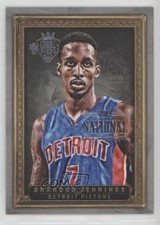 2013 Panini Court Kings Portraits 2014 National Convention /5 Brandon Jennings