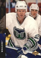 1994-95 Upper Deck Whalers Hockey Card #89 Glen Wesley