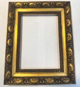 Holzrahmen Bilder Barock Antik gold 20x25cm ( 13,5x18,5 cm) - Bild 1 von 3