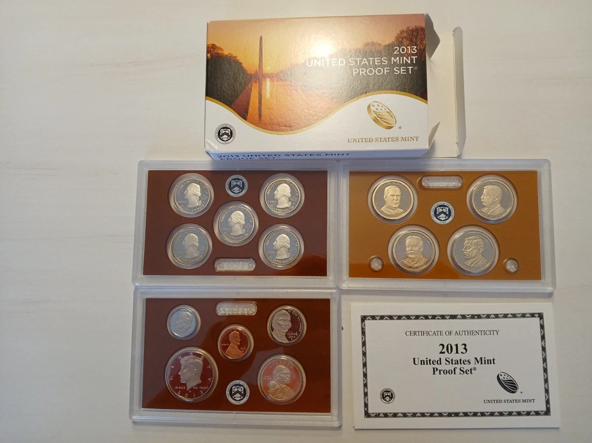 2013 U.S. Mint Certified Proof US Coin Mint Sets for sale | eBay