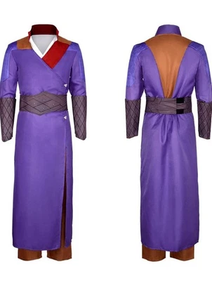 Jogo Baldur's Gate 3 Gale Fantasia Cosplay Adulto Masculino Uniforme Forro Calça Casaco  - Imagem 1 de 4
