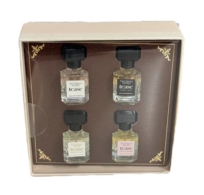 Victoria's Secret Tease 4 Piezas Mini Set de Regalo Eau de Parfum Fragancia Nuevo Vs Foto 1 de 3