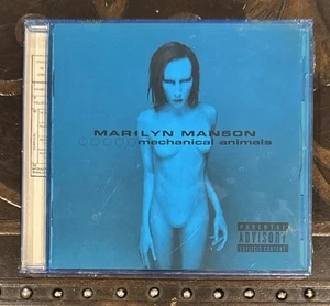NEU Marilyn Manson Mechanical Animals CD Limited Edition RARE Blue Case 1998 BMG - Bild 1 von 5