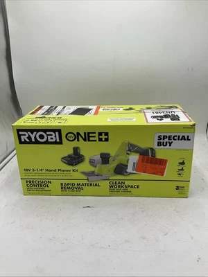 RYOBI P611K2SB ONE+ 18V Cordless 3-1/4"  Cordless Hand Planer Kit w/ 2 Batteries - Image 1 of 4