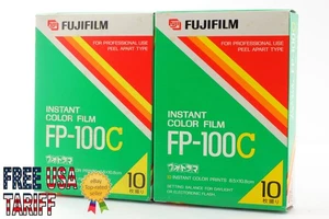 2Packs [Unused] EXP.03/02, 05/02 Fuji FujiFilm FP-100C Instant Color Film JAPAN - Picture 1 of 13