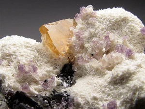 6 oz. Sphalerite and Calcite, Elmwood Mine, Smith County, Tennessee - Picture 1 of 6