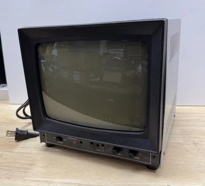 Ikegami PM-930A 9" Black and White CRT Security Monitor - No Display - Image 1 of 4