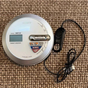 Sony Walkman D-NF430 Lettore CD Portatile Radio FM/AM/TV/Meteo con Telecomando Usato in Ottime Condizioni Funzionante - Foto 1 di 8